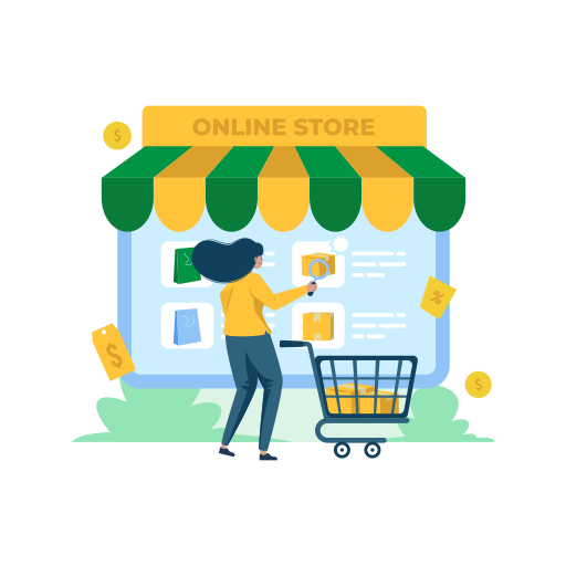 e-commerce promotion online shopping icon